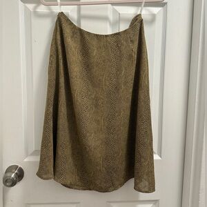 Zara animal print Tan and Black